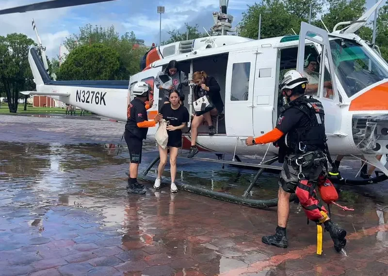 ‘Alberto’ deja daños en carreteras de NL; rescatan a 120 personas