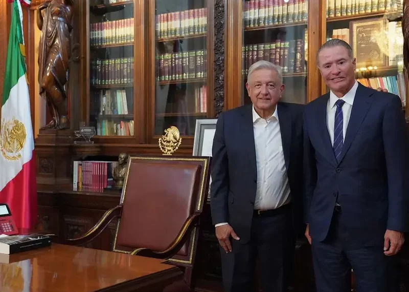 ‘Le tengo confianza a Quirino’, dice López Obrador tras foto con Salinas de Gortari