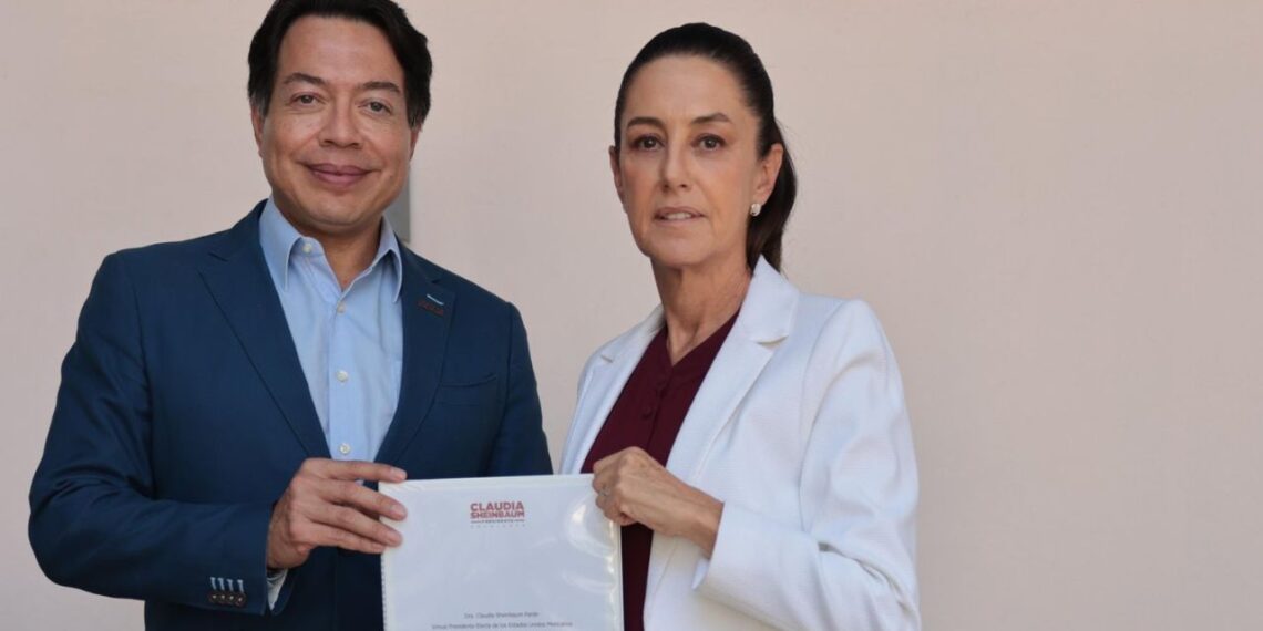 Mexicanos palomean reforma al Poder Judicial, según encuestas presentadas por Sheinbaum y Morena
