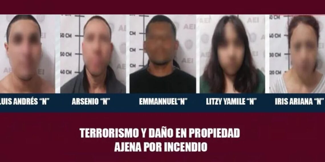 Caen 5 de célula del Cártel de Sinaloa por ataques con ‘Molotov’ en Baja California