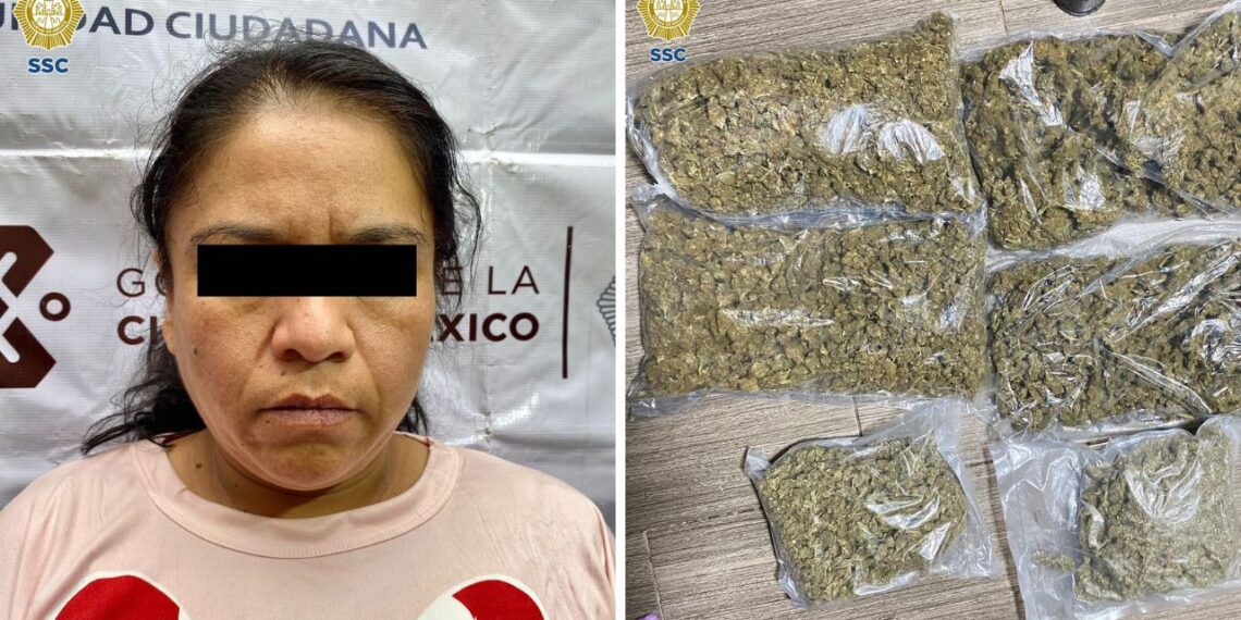 Detienen a ‘La Gorda’, líder de La Anti Unión Tepito, durante cateos