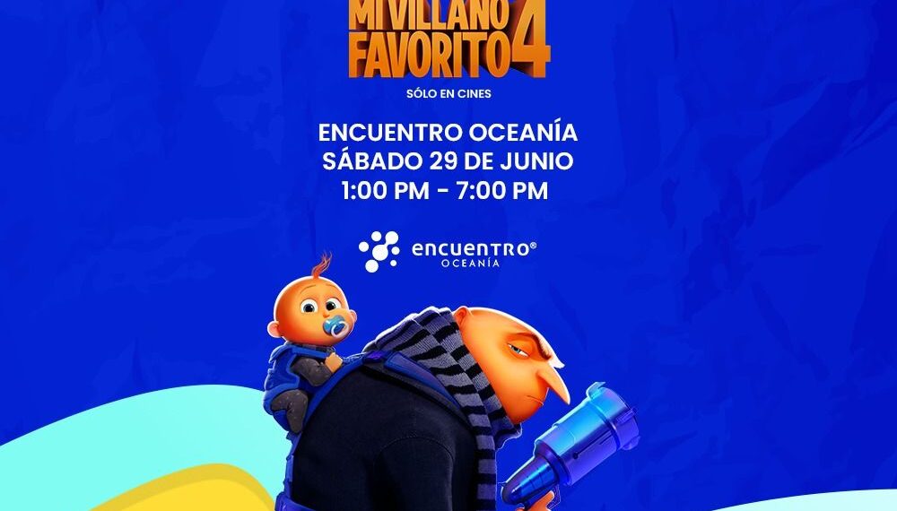 Los Minions invaden Manacar y Gru junto a Kevin y Stuartestarán en Encuentro Oceanía para tomarse fotos con toda la familia