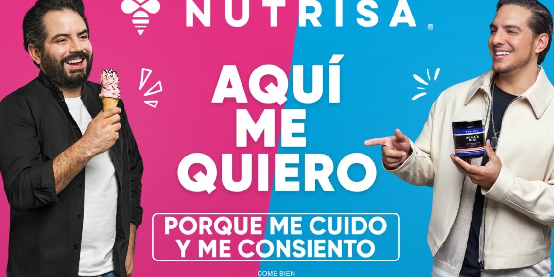 Vadhir y José Eduardo Derbez protagonizan la campaña de Nutrisa “Aquí Me Quiero”