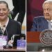 AMLO elogia gestión de Guadalupe Taddei en el INE durante elecciones