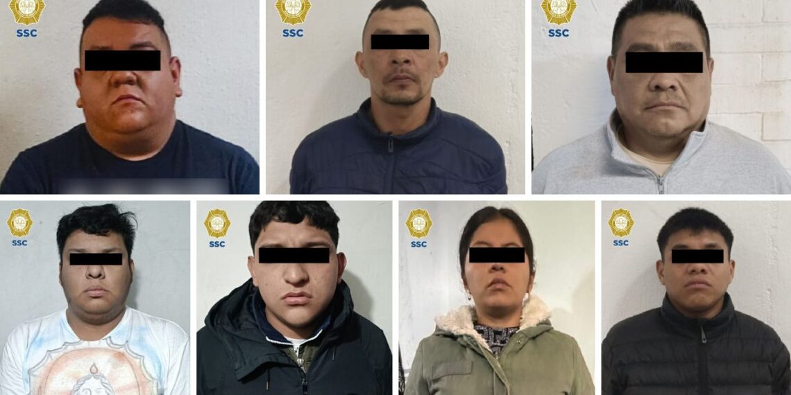 Detienen a 7 personas durante cateos en GAM y Venustiano Carranza