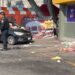 Conductor en estado de ebriedad choca contra puesto de tamales en Coyoacán