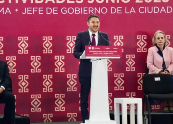 Martí Batres presenta informe de actividades, presume logros