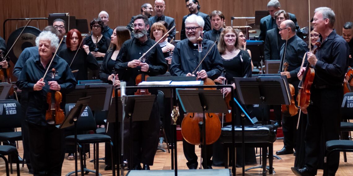 CUARTETO ARDITTI CELEBRA SU 50 ANIVERSARIO CON LA ORQUESTA FILARMÓNICA DE LA CIUDAD DE MÉXICO EN LA SALA SILVESTRE REVUELTAS