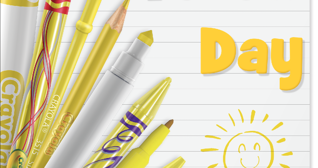 El día más feliz del año:celebra el Yellow Day con manualidades