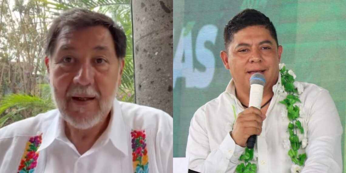 Ricardo Gallardo pasó por encima de Morena: Fernández Noroña