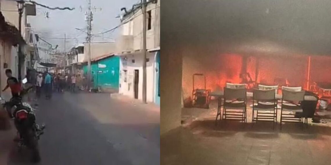 Roban y queman papelería electoral en Totolapa y Chicomusuelo, Chiapas