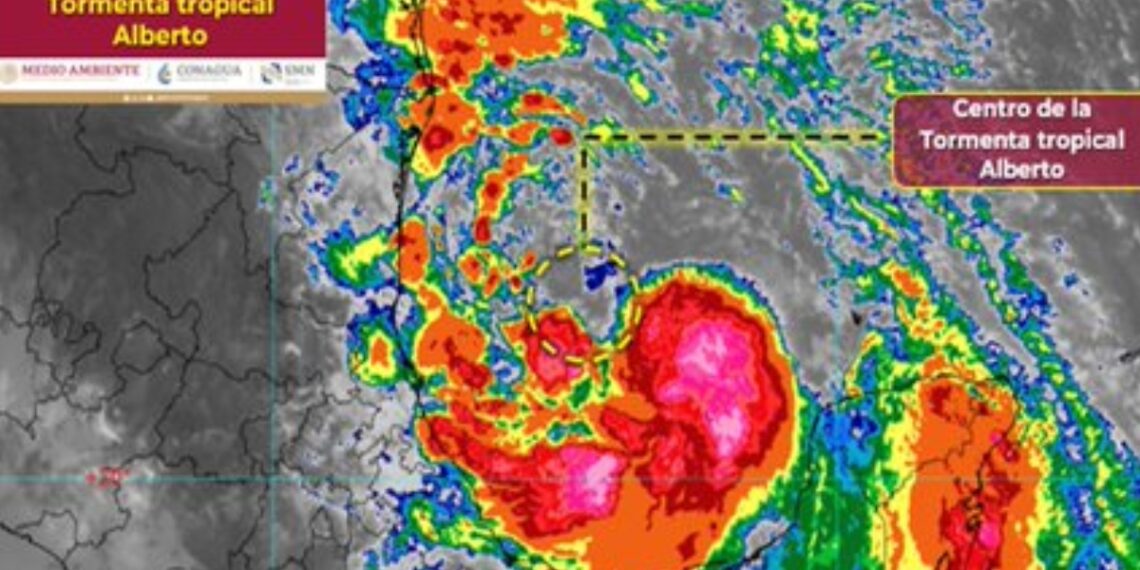 Se forma la tormenta tropical “Alberto”; sin clases 4 estados