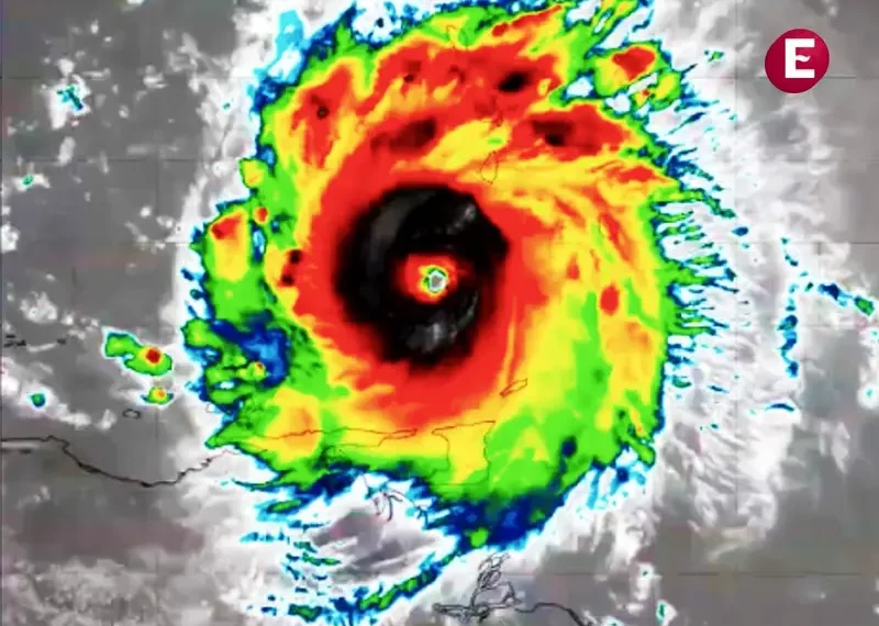 Huracán ‘Beryl’ impactará dos veces México; en estos puntos tocará tierra