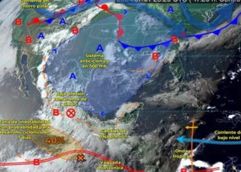 Se esperan fuertes lluvias en QRoo, Guerrero y Michoacán