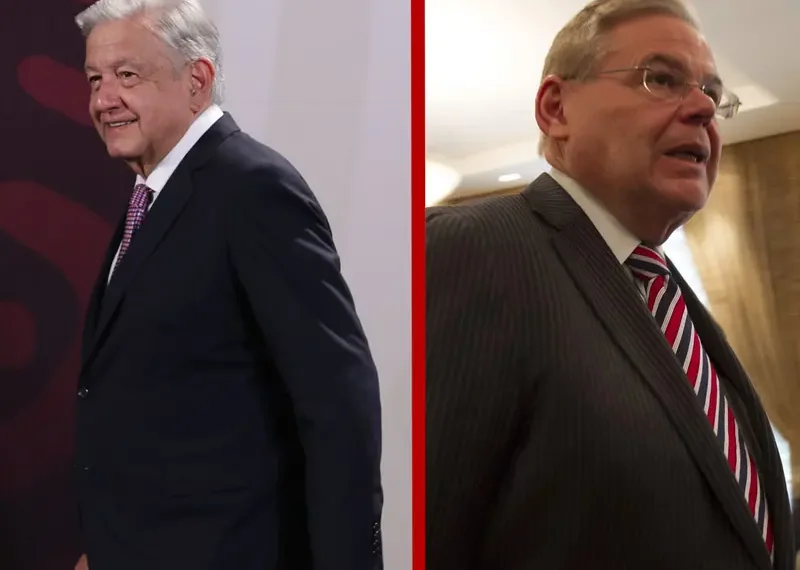 Bob Menéndez es deshonesto: López Obrador tras ser hallado culpable de corrupción en EU