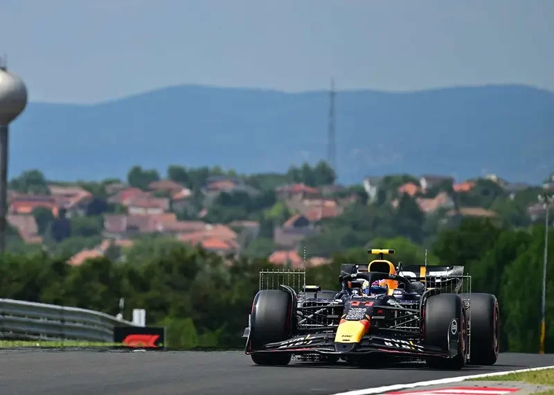 ‘Checo’ Pérez prueba mejoras; lugar 11 en práctica 1 del GP de Hungría