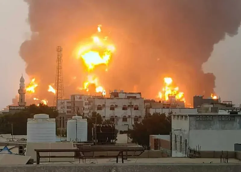 Israel bombardea Yemen tras ataques hutíes contra Tel Aviv
