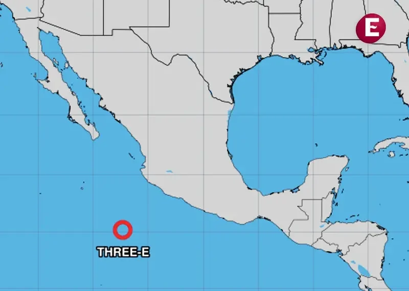 Se forma depresión tropical frente a costas de México; se convertirá en huracán