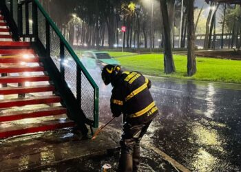 Lluvias persistirán durante la tarde y noche en CDMX