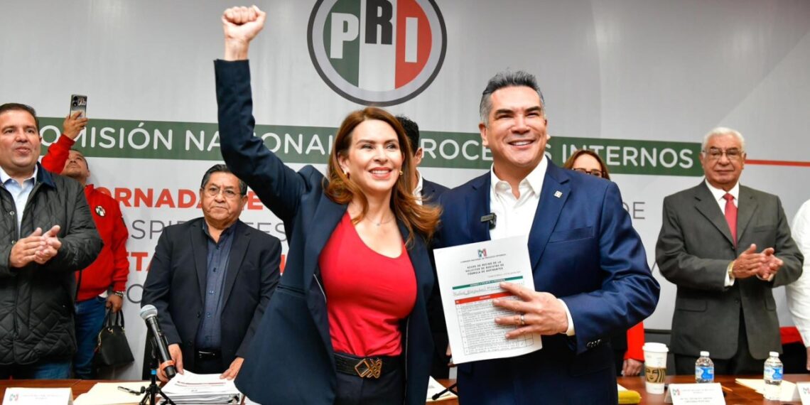 Pese a detractores, ‘Alito’ Moreno se registra para nuevo mandato en el PRI