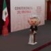 Estrenan intro animada en la mañanera de AMLO
