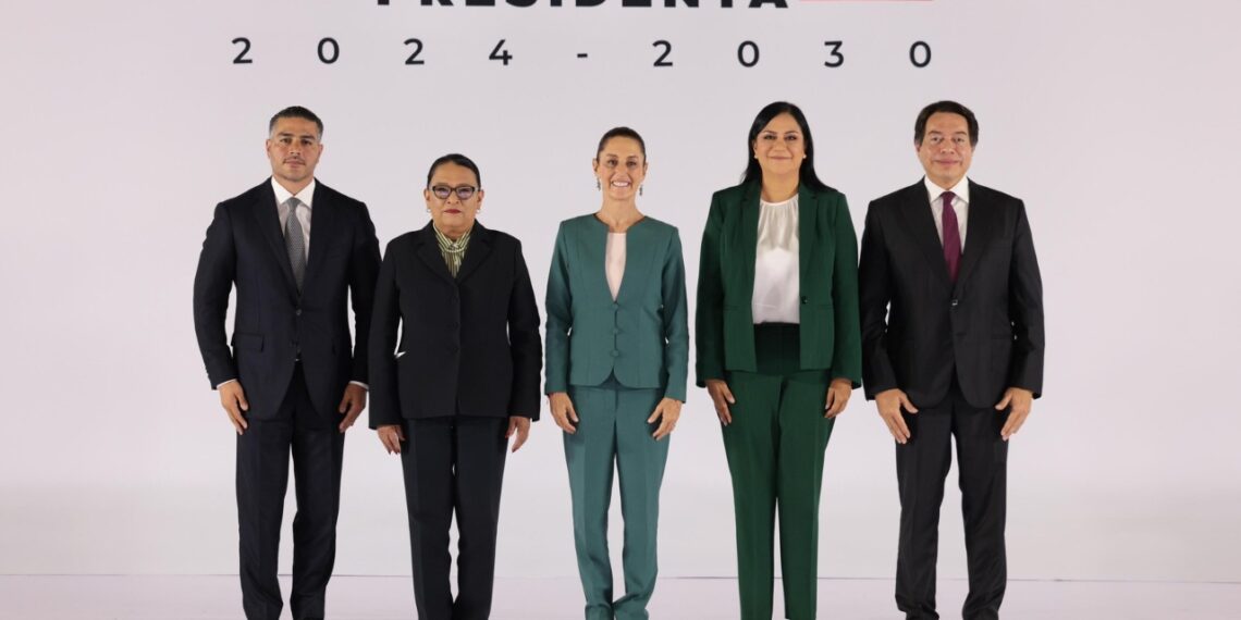 Palomea AMLO tercer tanda de nuevos miembros del gabinete de Sheinbaum