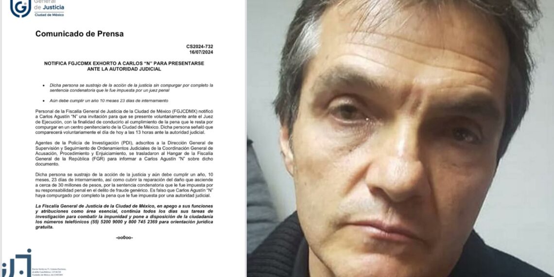 Fiscalía de CDMX pide a Ahumada ir ante juez y cumplir más de 1 año de cárcel