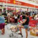 Compras de pánico en Yucatán y Quintana Roo ante la llegada de Beryl