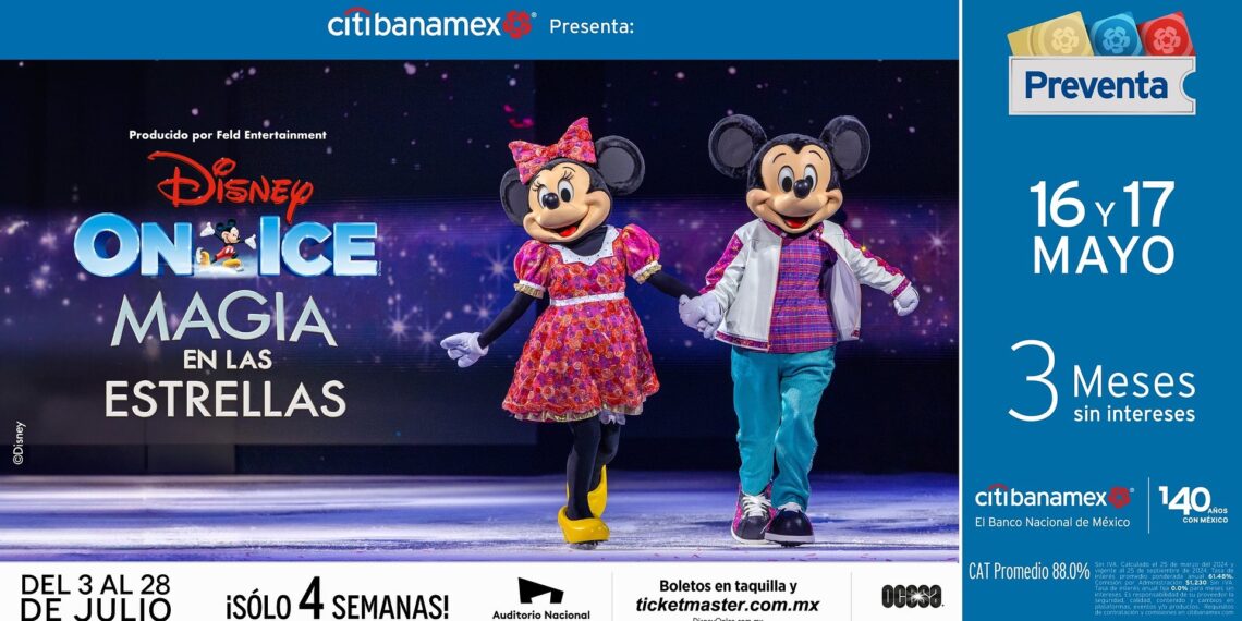 La magia de Disney On Ice llega a Ciudad de México!