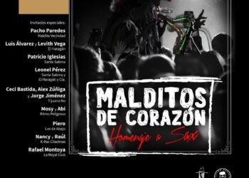 MALDITOS DE CORAZÓN PREPARA HOMENAJE A “SAX” EN EL TEATRO DE LA CIUDAD ESPERANZA IRIS