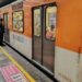 Metro opera con marcha de seguridad por lluvia en toda la red