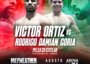 ¡APOCALIPSIS EN CDMX! VÍCTOR ORTIZ se enfrentará contra RODRIGO DAMIÁN CORIA en la ARENA CDMX