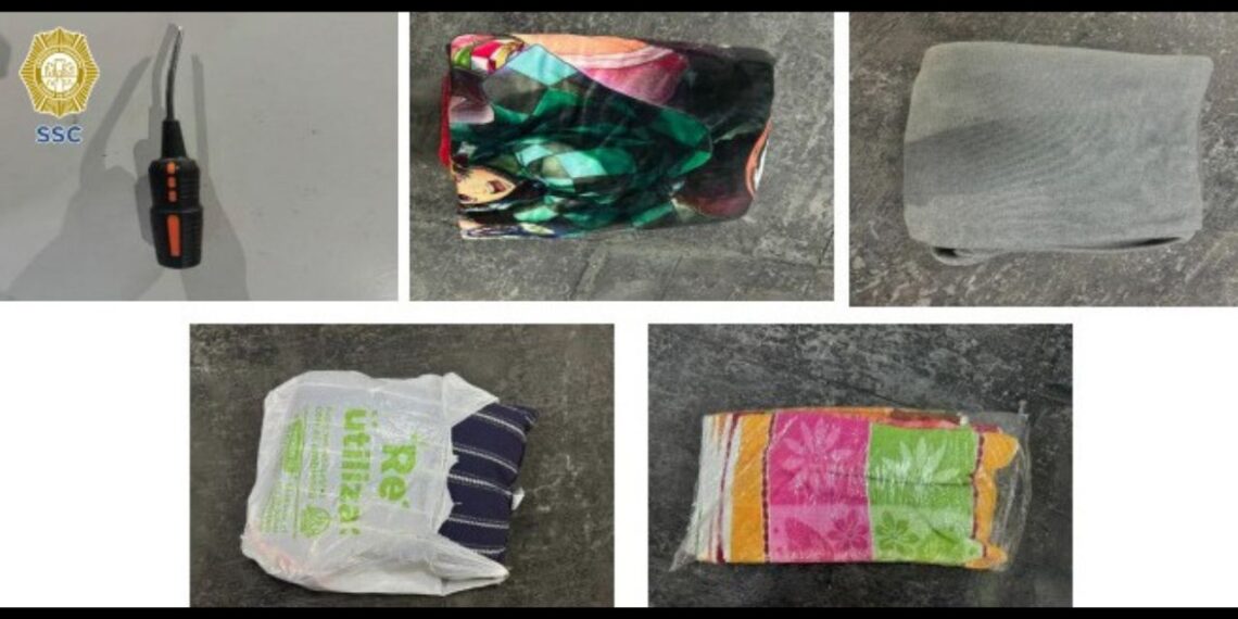 Detienen a tres venezolanos por robo de mercancía en la Venustiano Carranza