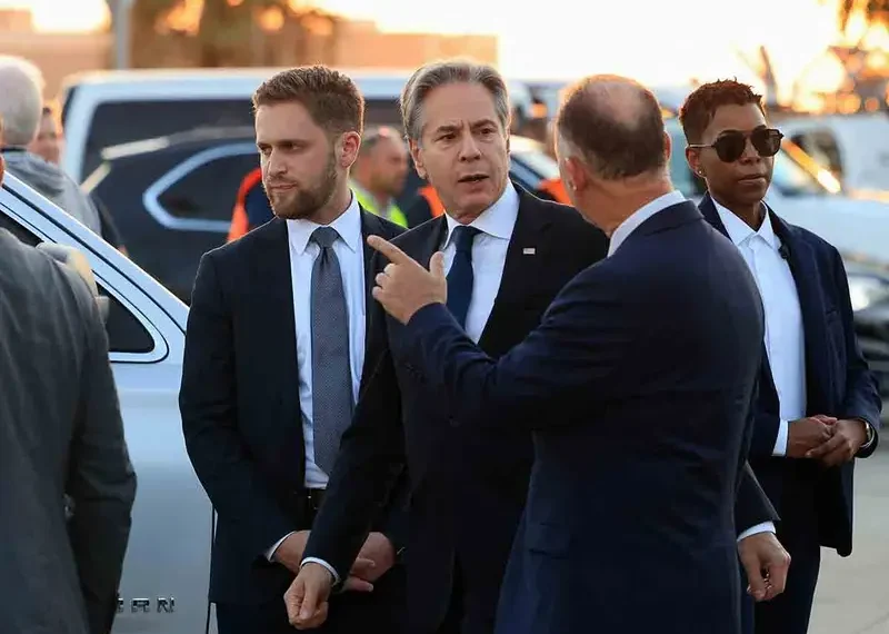 Blinken llega Tel Aviv a presionar por un alto el fuego en Gaza