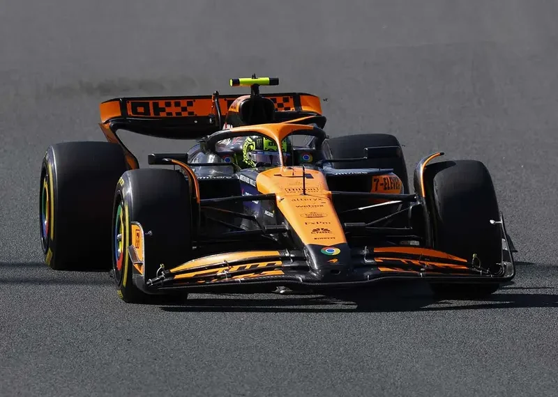 ¡Lando Norris da un gran golpe en Países Bajos! ‘Checo’ Pérez fue sexto