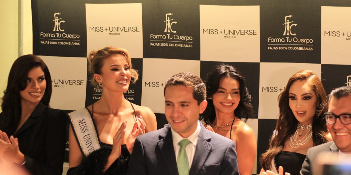 Forma tu cuerpo presentó ante la prensa su nueva tienda junto a las candidatas a MISS UNIVERSE MÉXICO