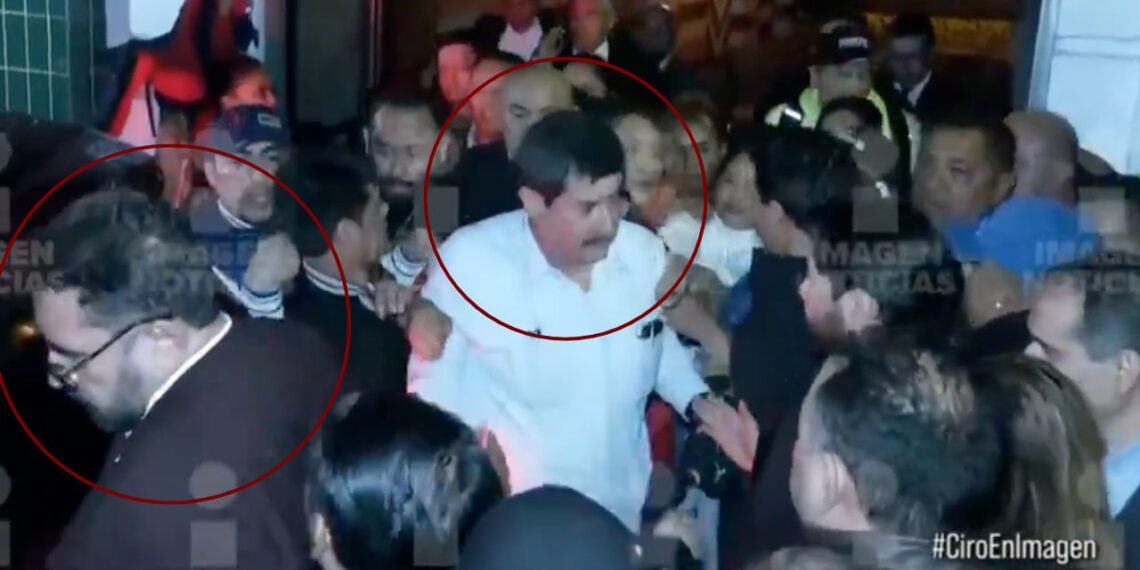 La Fiscalía de la CDMX niega “rescate” de Javier Corral durante intento de arresto