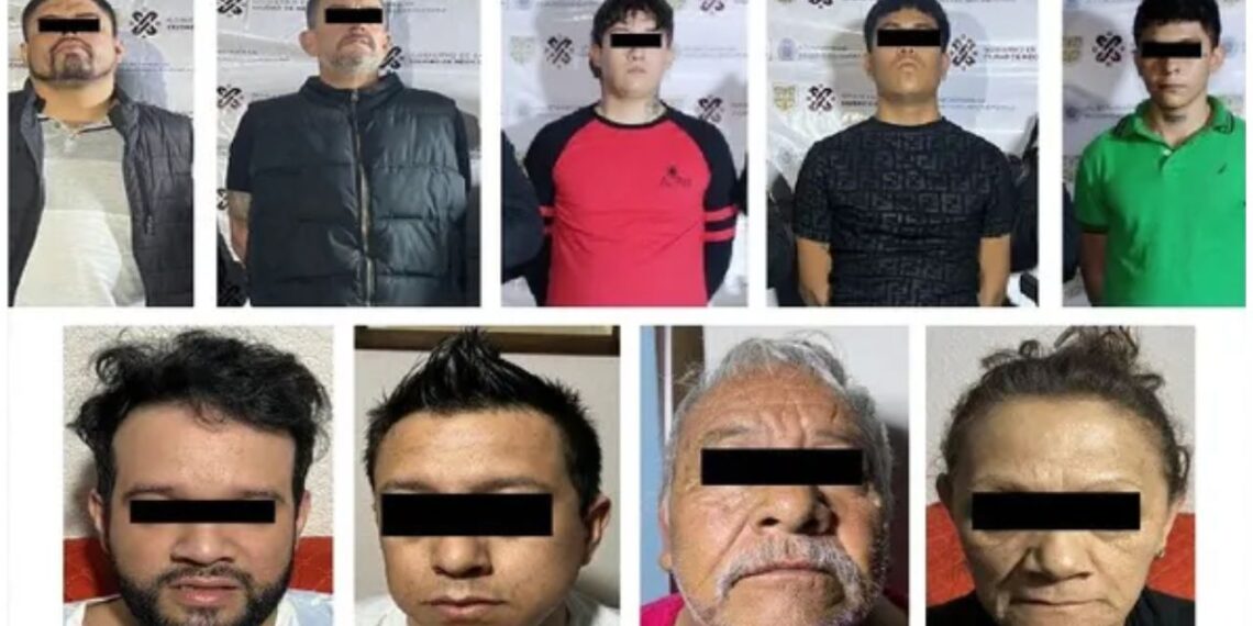 Procesan a siete miembros del CJNG por distribución de droga en CDMX