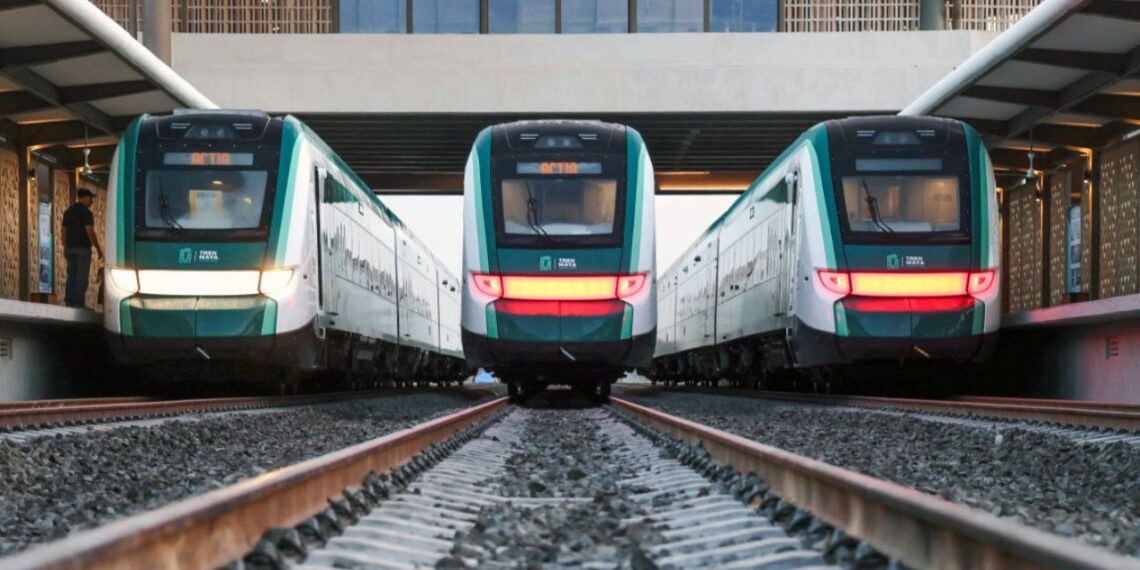 Tren Maya estará quedará concluido a inicios de septiembre, revela AMLO
