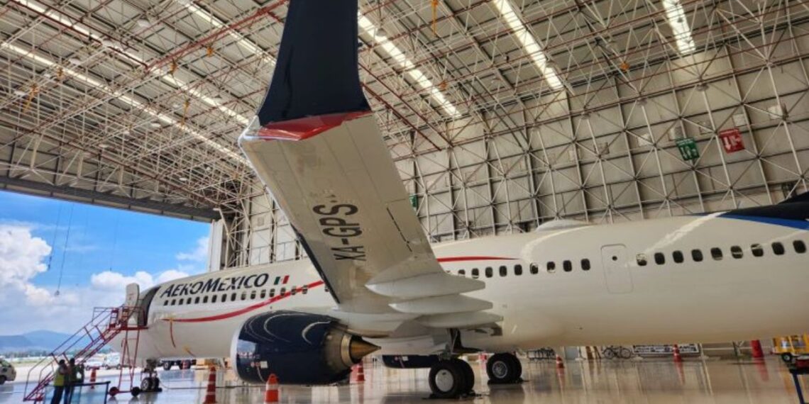 Aeroméxico celebra 90 años con nuevo Boeing 737 MAX-9