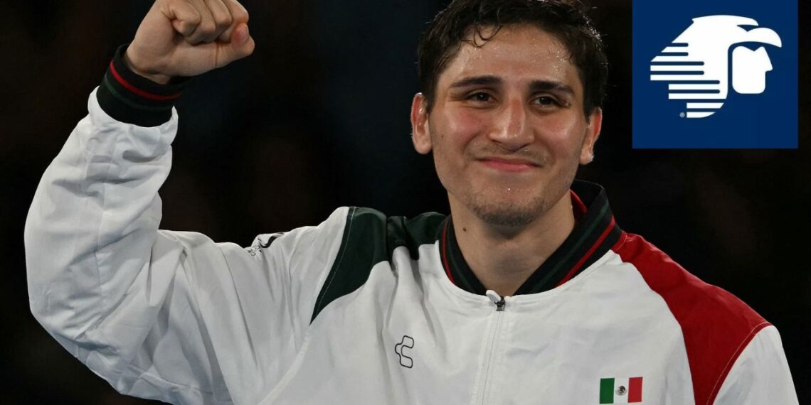 Aeroméxico premia a Marco Verde, ganador de plata en boxeo en París-2024