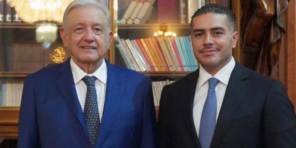 AMLO respalda a Harfuch tras visita Palacio Nacional