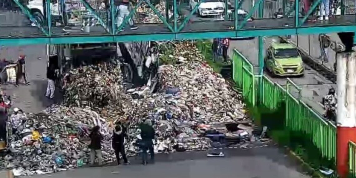 Extorsionadores hasta en la basura: Exigen hasta 50 mil pesos a recolectores de Chimalhuacán