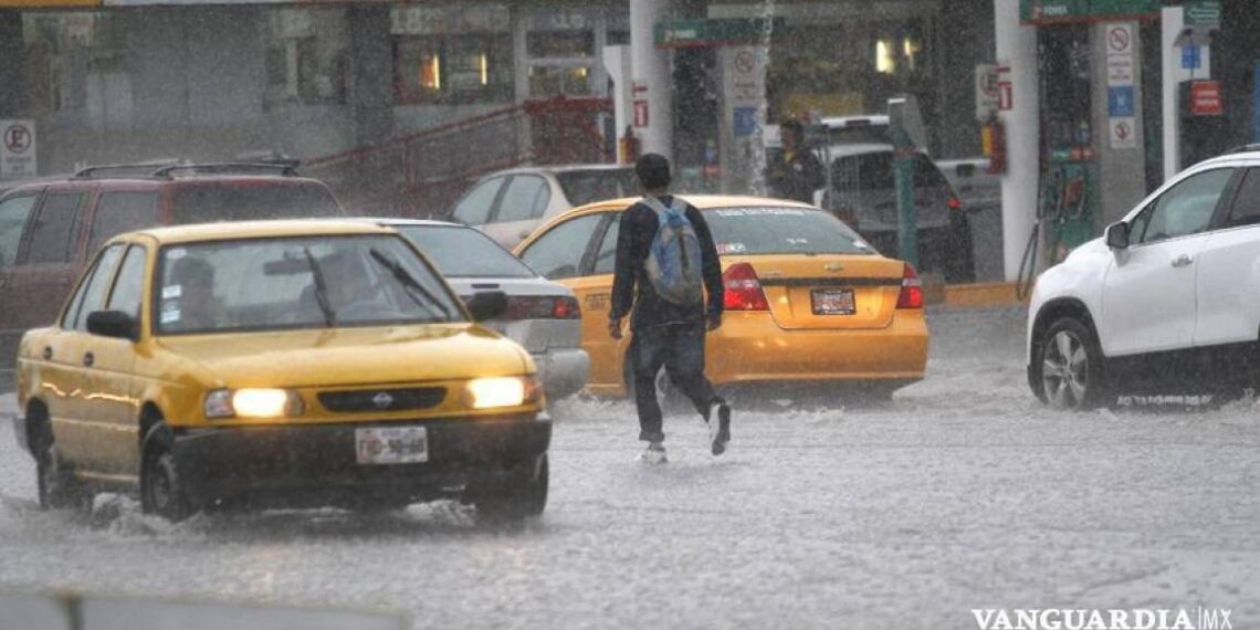 Frente frío y monzón provocarán lluvias