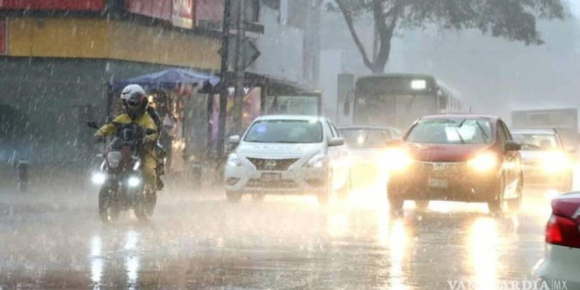 Se mantiene temporal de lluvias para hoy en gran parte del país