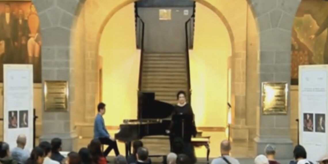 Recital de tango en Antigua Casona de Xicoténcatl, con María Luisa Tamez y Erik Cortés