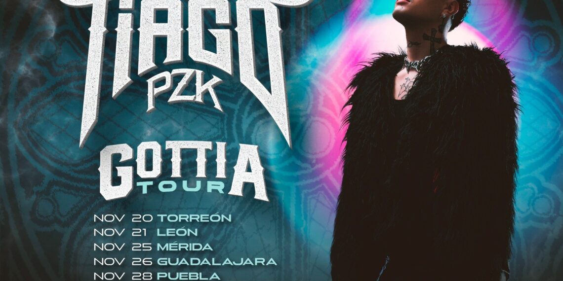 Tiago PZK regresa a México con una gira imperdible