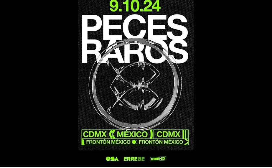 El electro rock argentino de Peces Raros llega a la capital mexicana