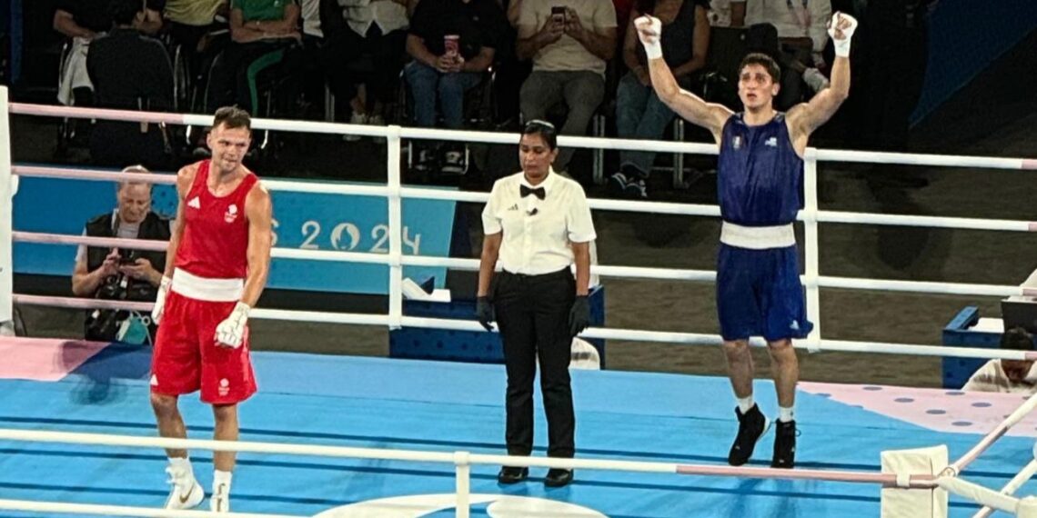 El mexicano Marco Verde avanza a final de boxeo de -71 kg.