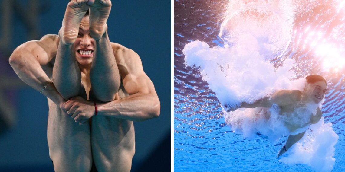 Osmar Olvera pasa a la final de clavados en trampolín de 3 m.